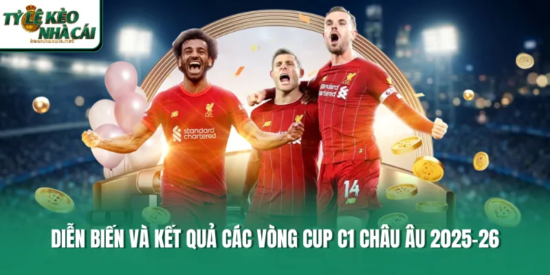 Diễn biến và kết quả các vòng Cup C1 châu Âu 2025-26 